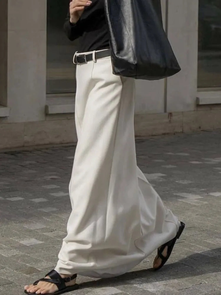 High-Waist H-Line Long Skirt - Novela New York