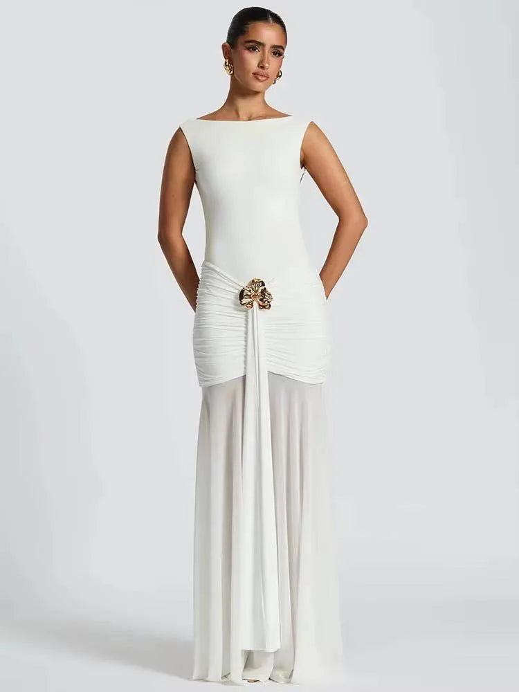 Selma | Sculpted Mermaid Gown - Novela New York