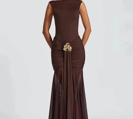 Selma | Sculpted Mermaid Gown - Novela New York