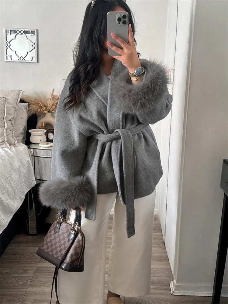 Women’s Faux-Fur Overcoat - Novela New York