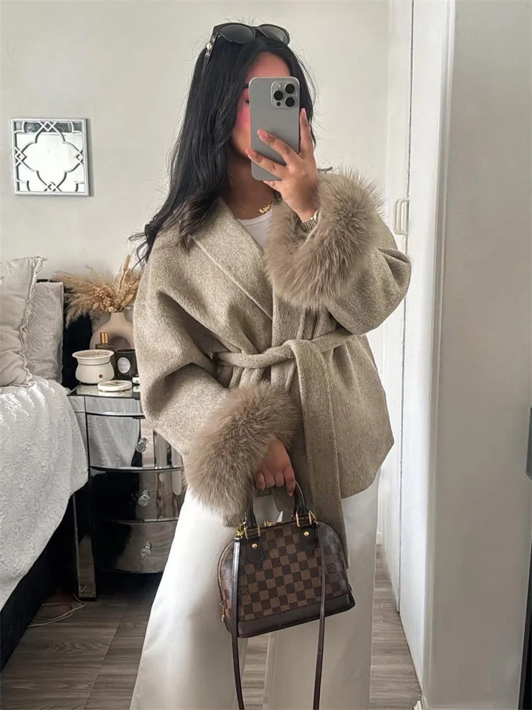 Women’s Faux-Fur Overcoat - Novela New York