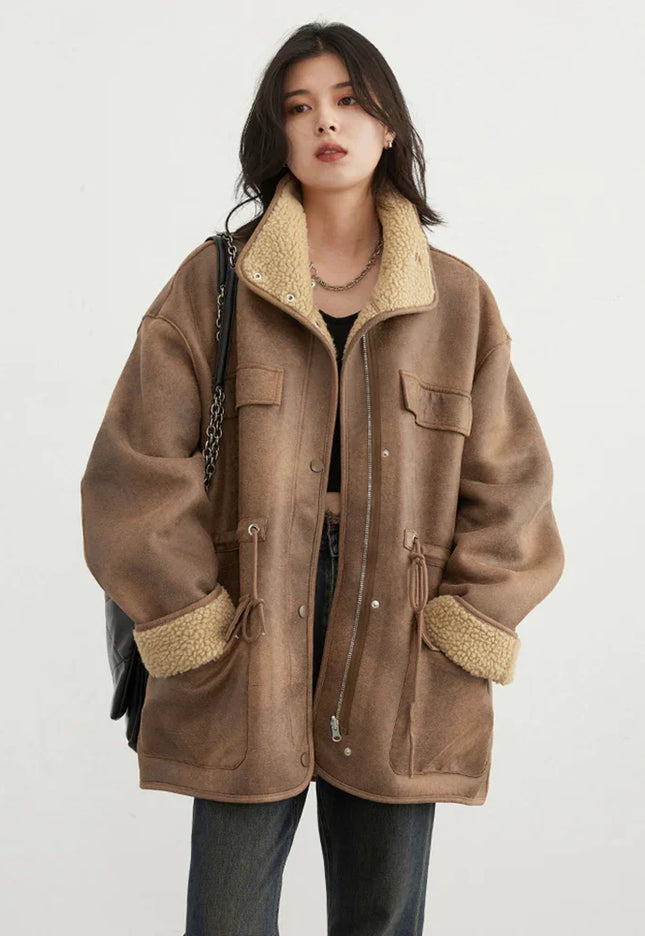 Women’s Reversible Suede-Look Jacket - Novela New York