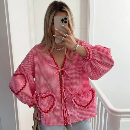 Mila™ | Heart Blouse - Novela New York
