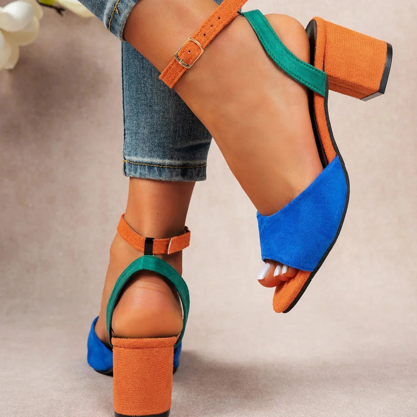 Giostra - Leather Sandals - Novela New York