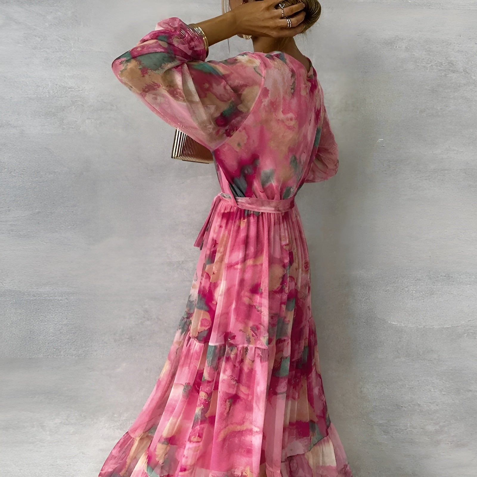 IDALIA | ELEGANT FLOWING DRESS - Novela New York