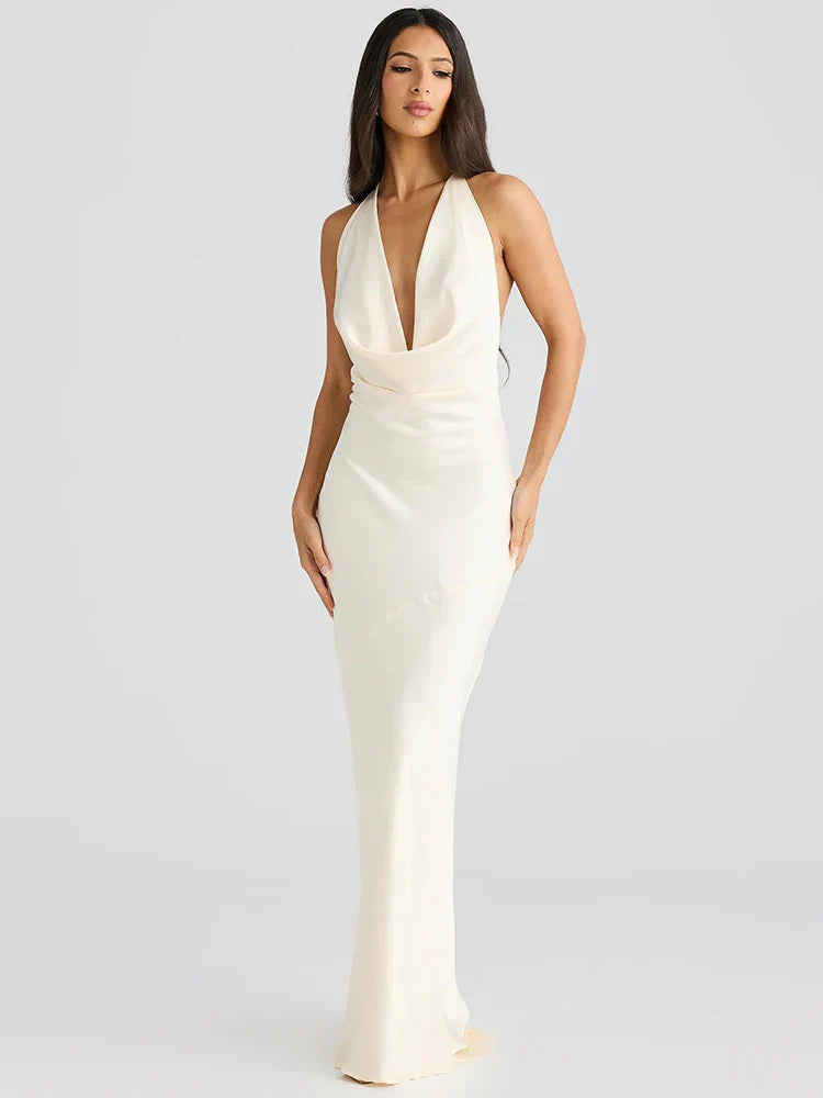 Madelina | Seduction & Fluidity Halter Dress - Novela New York