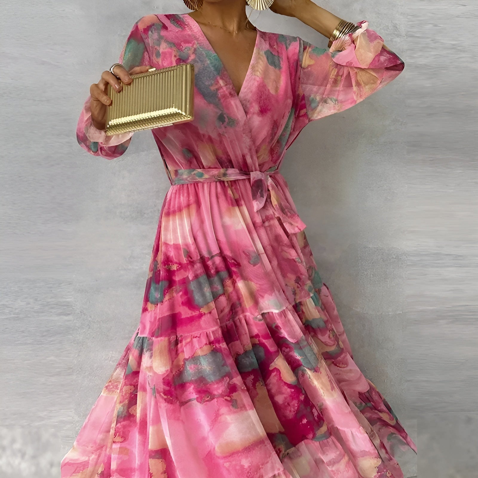 IDALIA | ELEGANT FLOWING DRESS - Novela New York