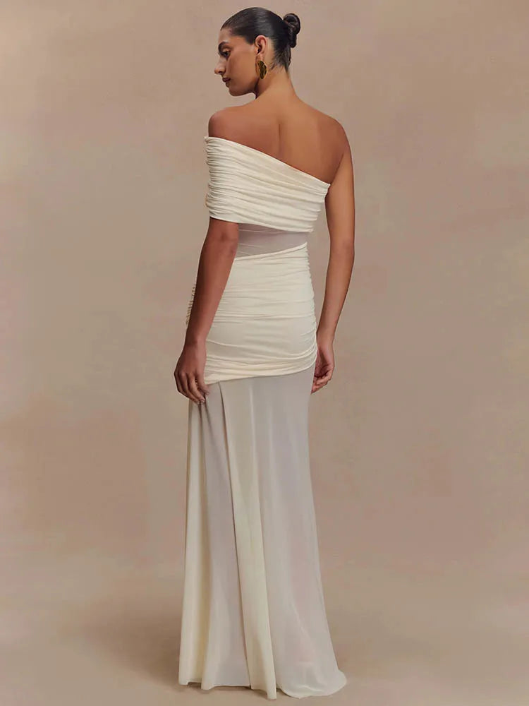 Soraya | Draped Dress & Pure Elegance - Novela New York