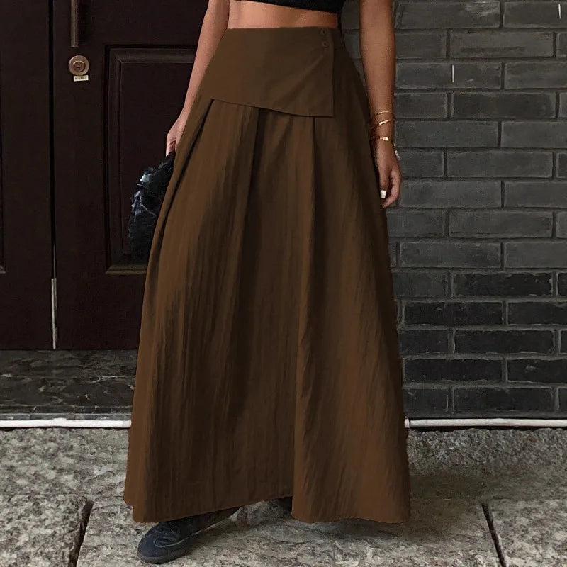 High-Waist Fishtail Mini Skirt - Novela New York