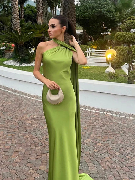 Amaya | Draped Dress & Solar Charisma - Novela New York