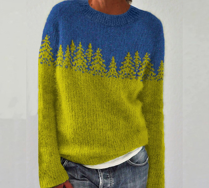 Silvia | Stylish Retro Sweater - Novela New York