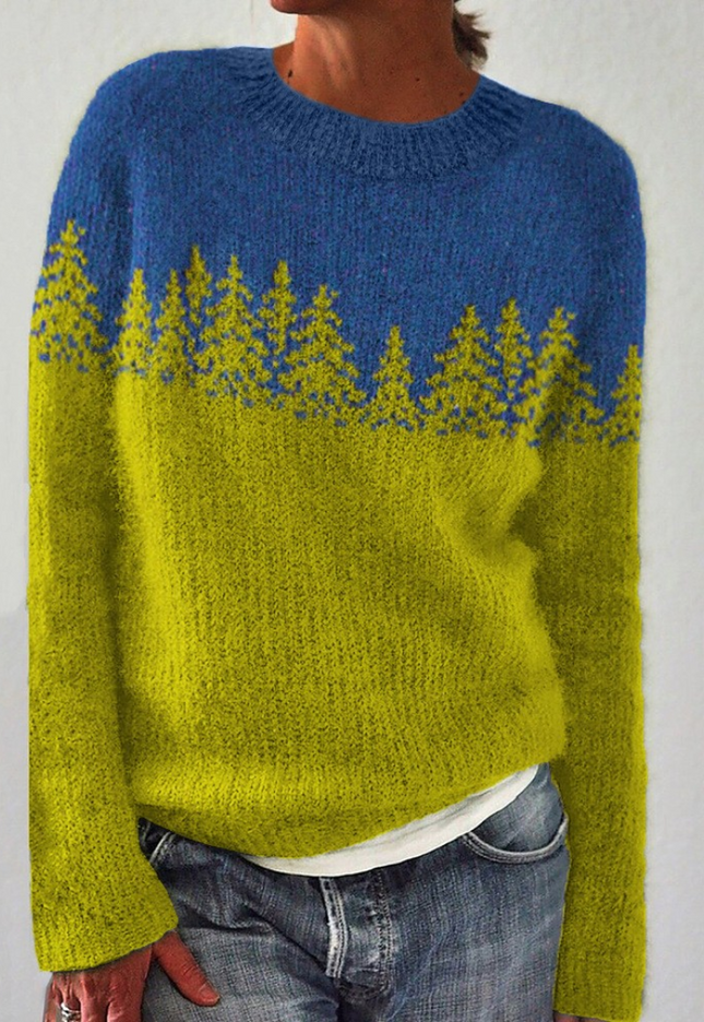 Silvia | Stylish Retro Sweater - Novela New York