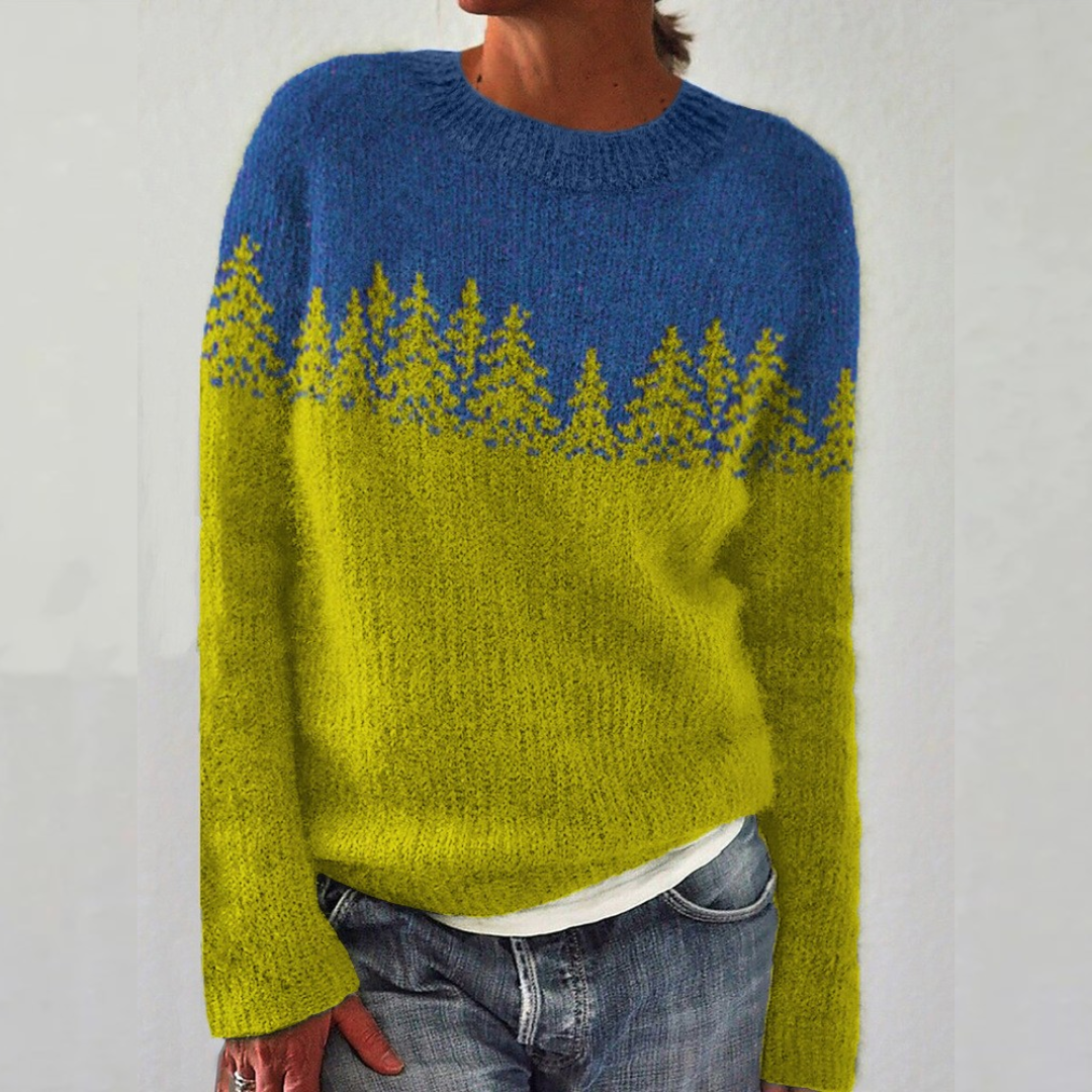 Silvia | Stylish Retro Sweater - Novela New York