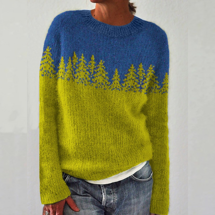 Silvia | Stylish Retro Sweater - Novela New York