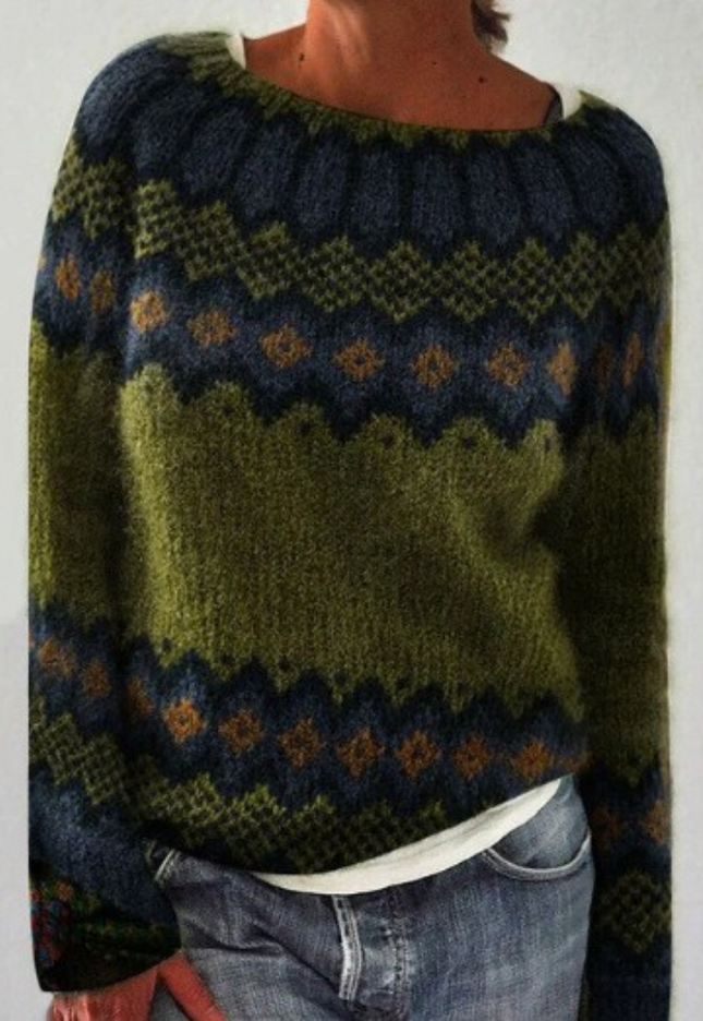 Anita | Cozy Retro Sweater - Novela New York