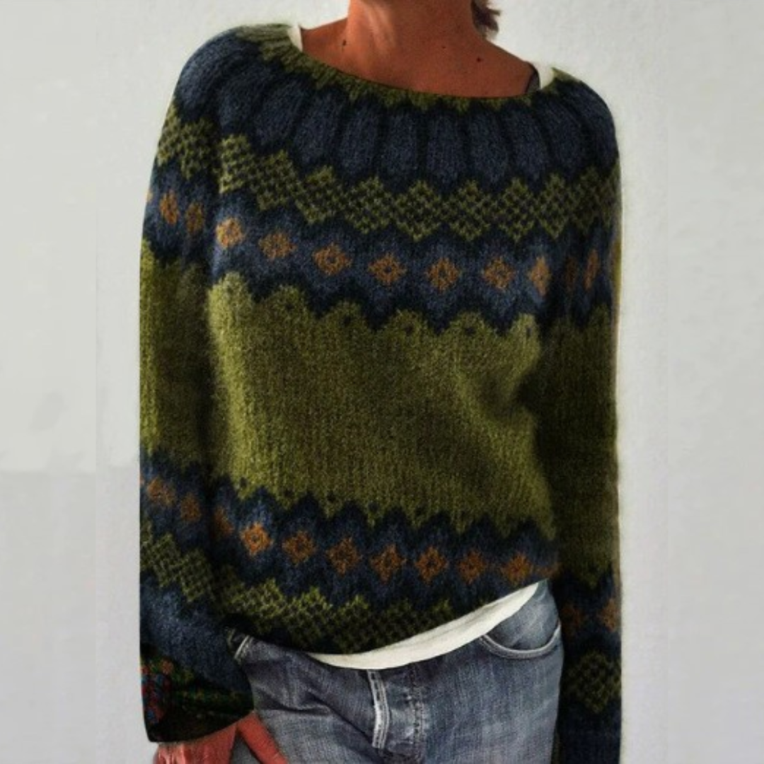 Anita | Cozy Retro Sweater - Novela New York
