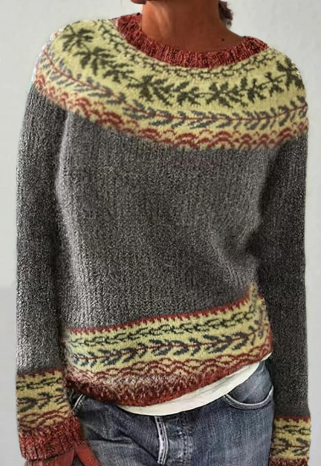 Lara | Cozy Retro Sweater - Novela New York