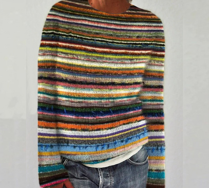 Silvana | Cozy Retro Sweater - Novela New York
