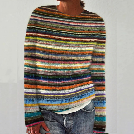 Silvana | Cozy Retro Sweater - Novela New York