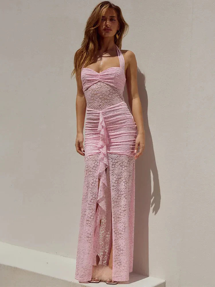 Léana | Sensual Lace & Romantic Slit - Novela New York