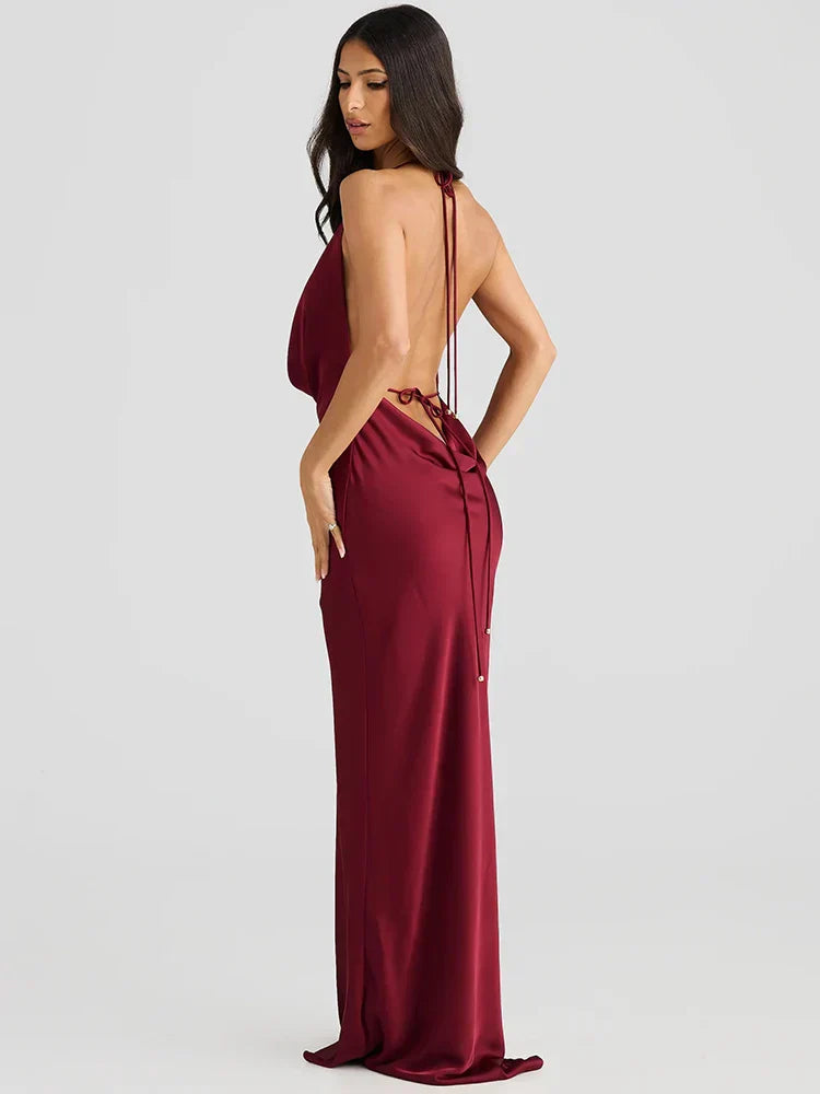 Madelina | Seduction & Fluidity Halter Dress - Novela New York