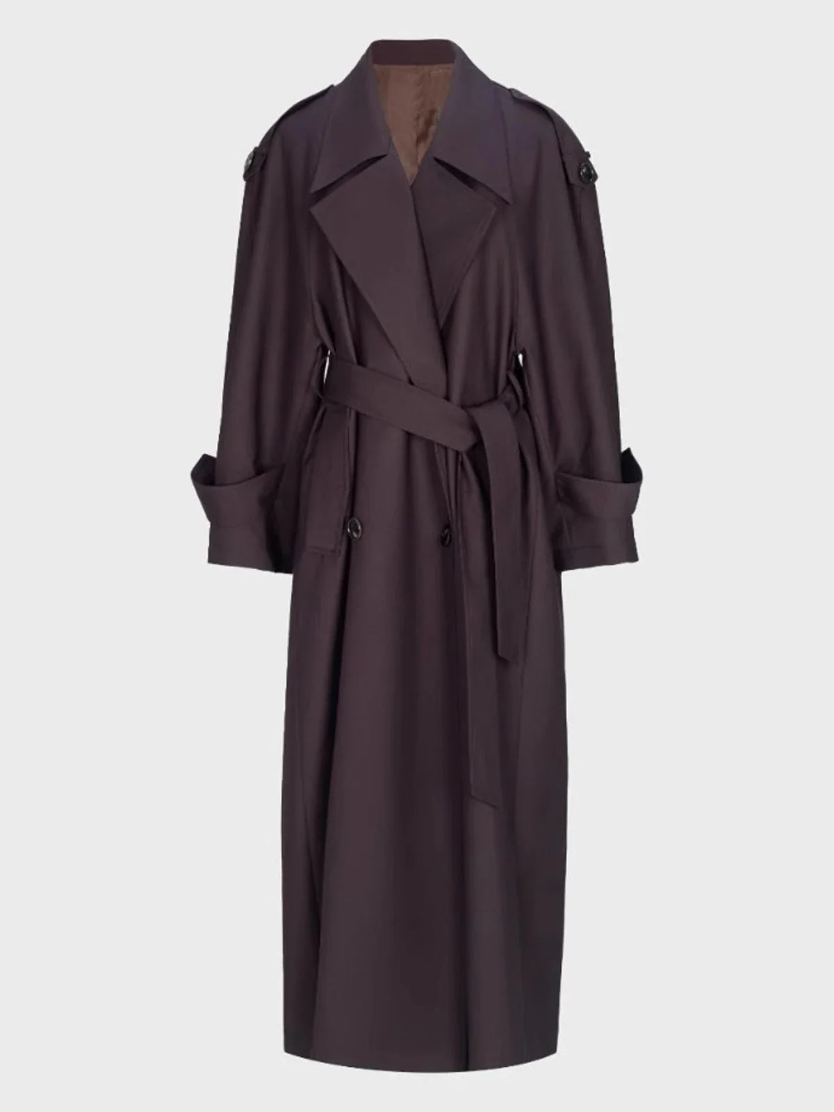 Oversized Extra-Long Trench Coat - Novela New York