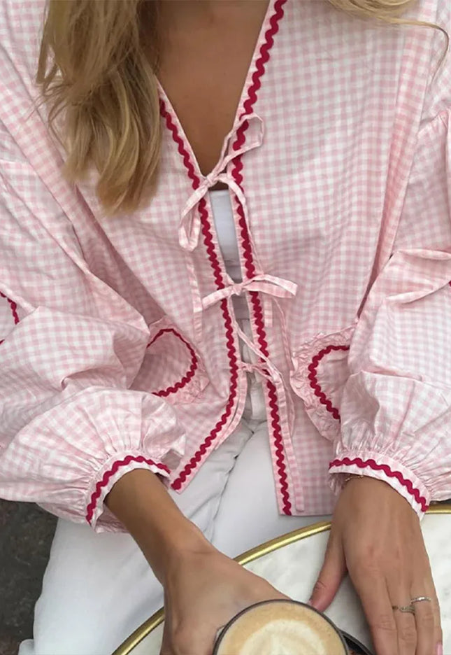 Mila™ | Heart Blouse - Novela New York