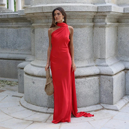 Amaya | Draped Dress & Solar Charisma - Novela New York