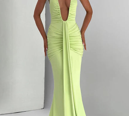 Riva | Deep V-Neck & Dazzling Drop - Novela New York