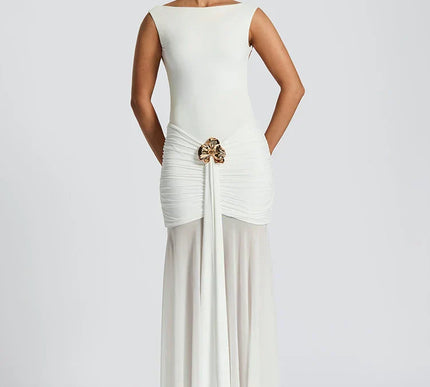 Selma | Sculpted Mermaid Gown - Novela New York