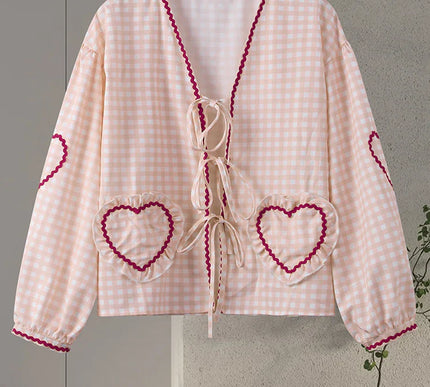 Mila™ | Heart Blouse - Novela New York