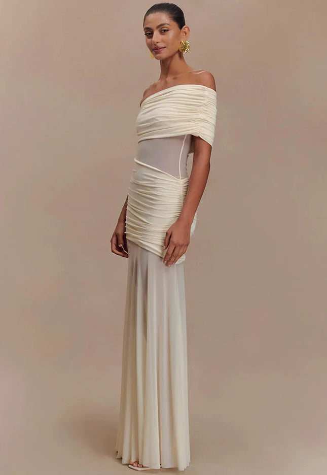 Soraya | Draped Dress & Pure Elegance - Novela New York