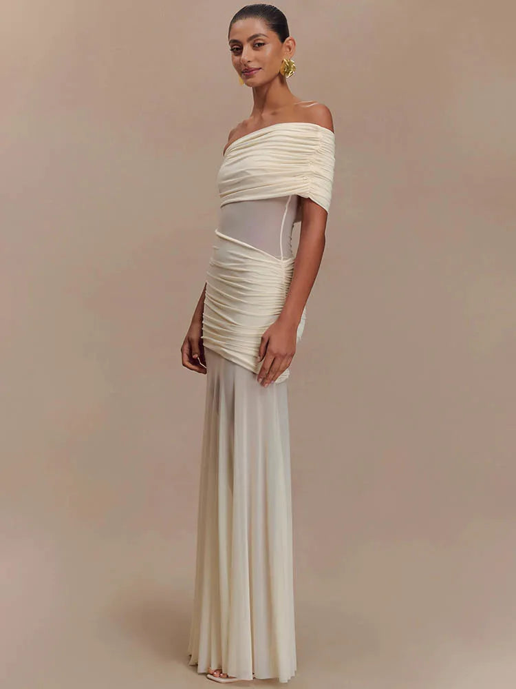 Soraya | Draped Dress & Pure Elegance - Novela New York
