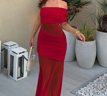 Soraya | Draped Dress & Pure Elegance - Novela New York