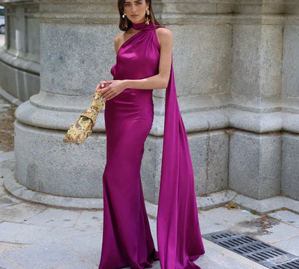 Amaya | Draped Dress & Solar Charisma - Novela New York