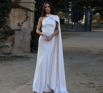 Amaya | Draped Dress & Solar Charisma - Novela New York
