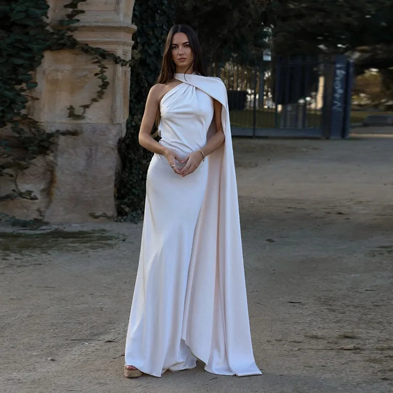 Amaya | Draped Dress & Solar Charisma - Novela New York