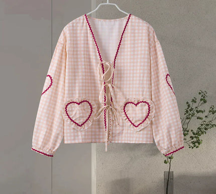 Mila™ | Heart Blouse - Novela New York