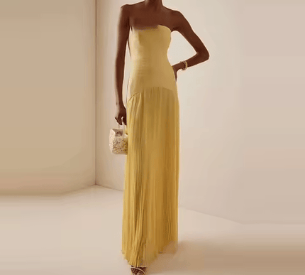 Malia | Draped Dress & Airy Elegance - Novela New York