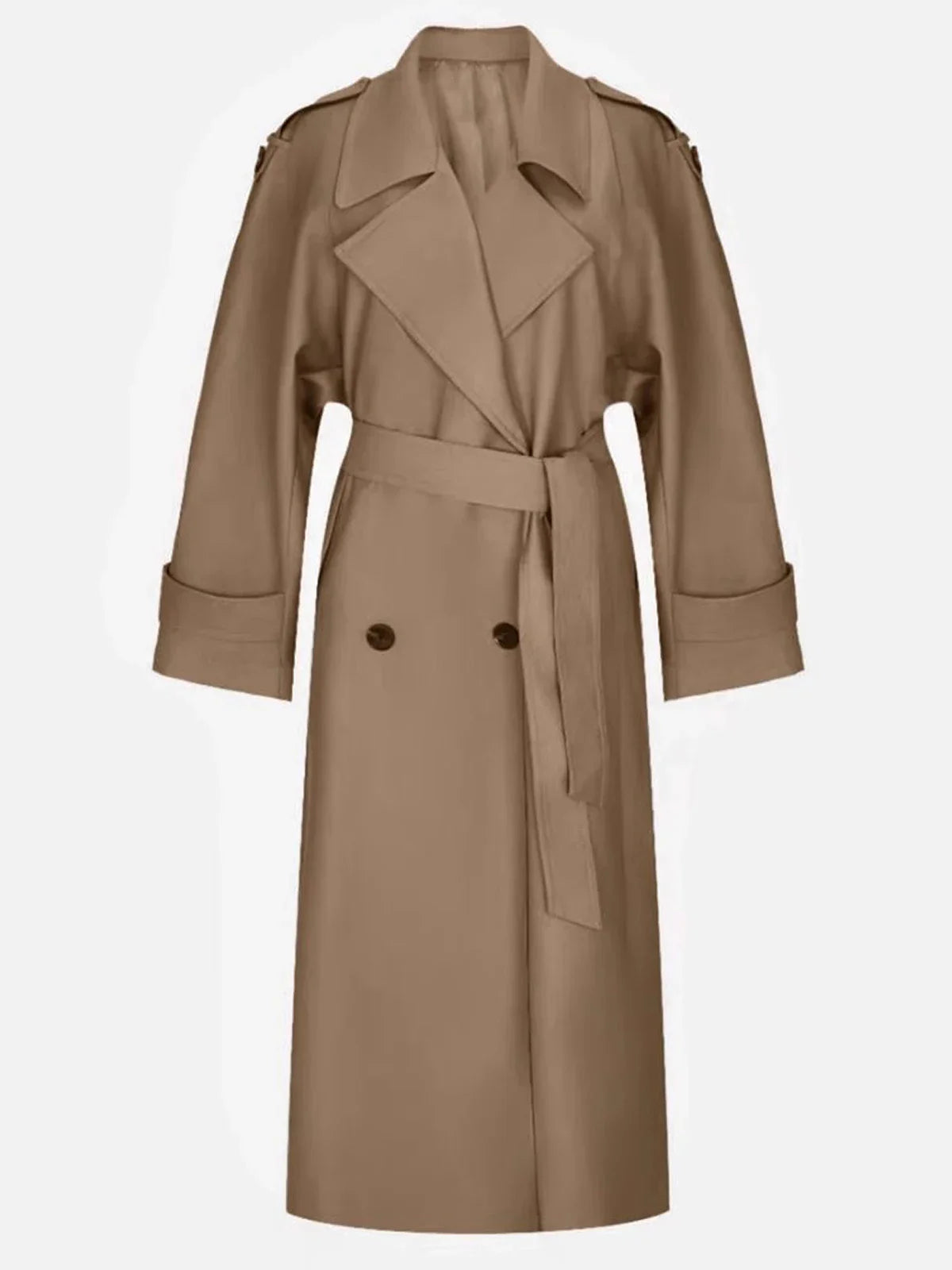 Oversized Extra-Long Trench Coat - Novela New York
