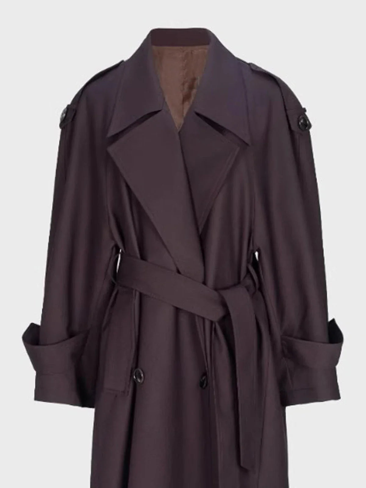 Oversized Extra-Long Trench Coat - Novela New York