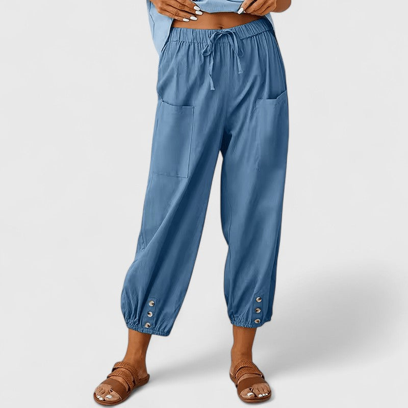 Jolie | Sophisticated Wide-Leg Pants - Novela New York