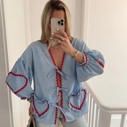 Mila™ | Heart Blouse - Novela New York