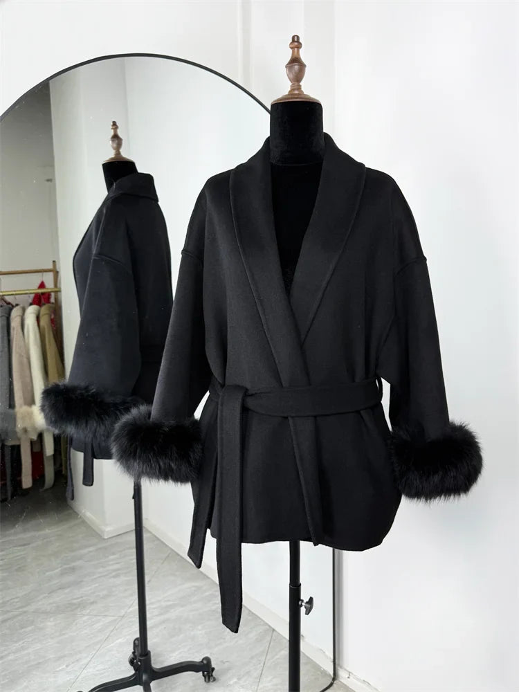 Women’s Faux-Fur Overcoat - Novela New York