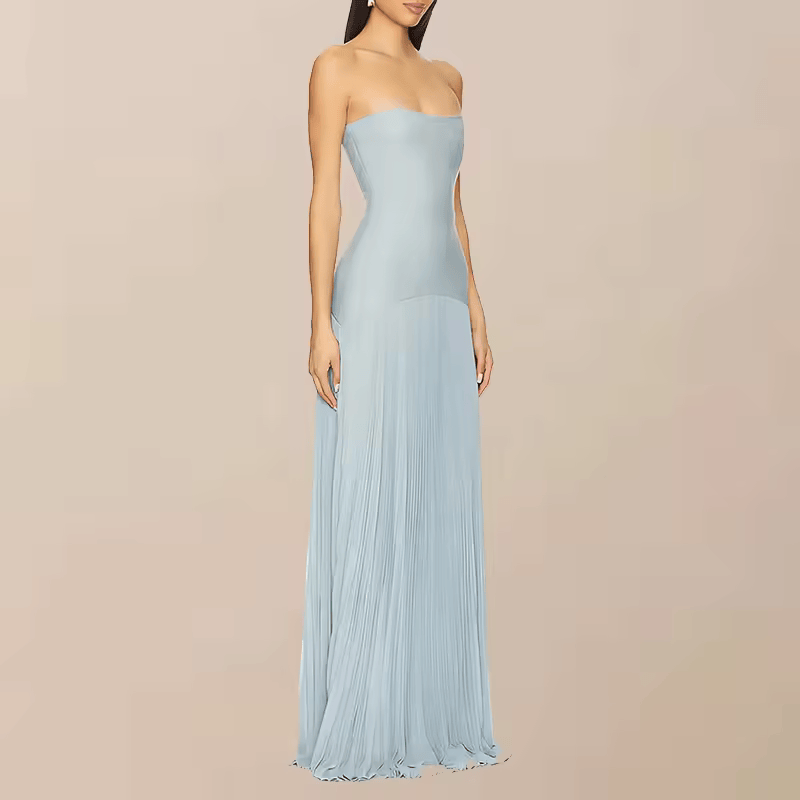 Malia | Draped Dress & Airy Elegance - Novela New York