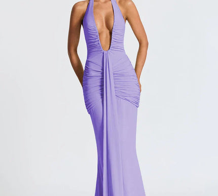 Riva | Deep V-Neck & Dazzling Drop - Novela New York