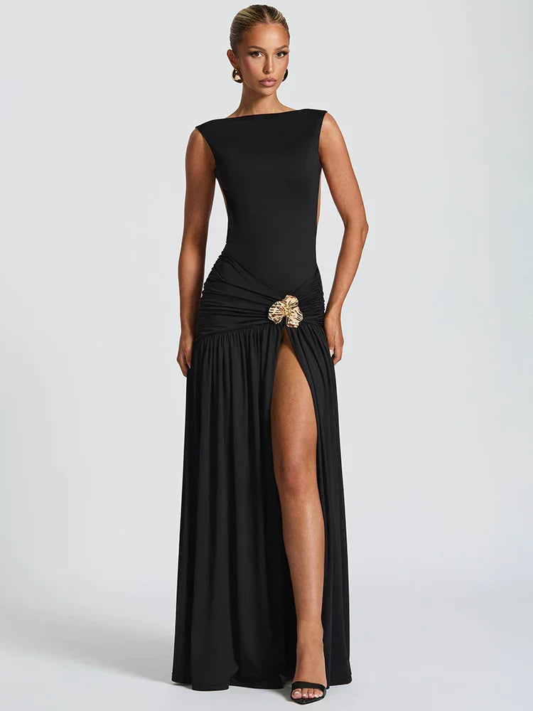 Selma | Sculpted Mermaid Gown - Novela New York