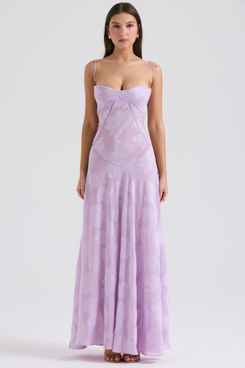 Inaya | Transparent Dress & Dark Elegance - Novela New York
