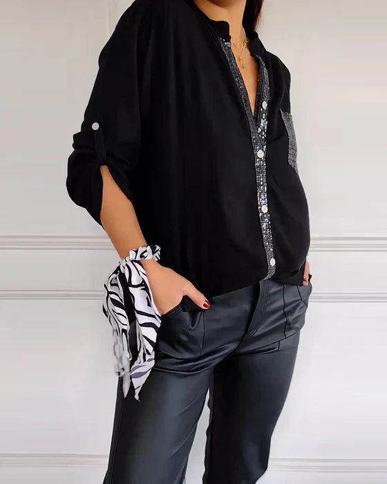 Elaine™ | Chic Glamour Top - Novela New York