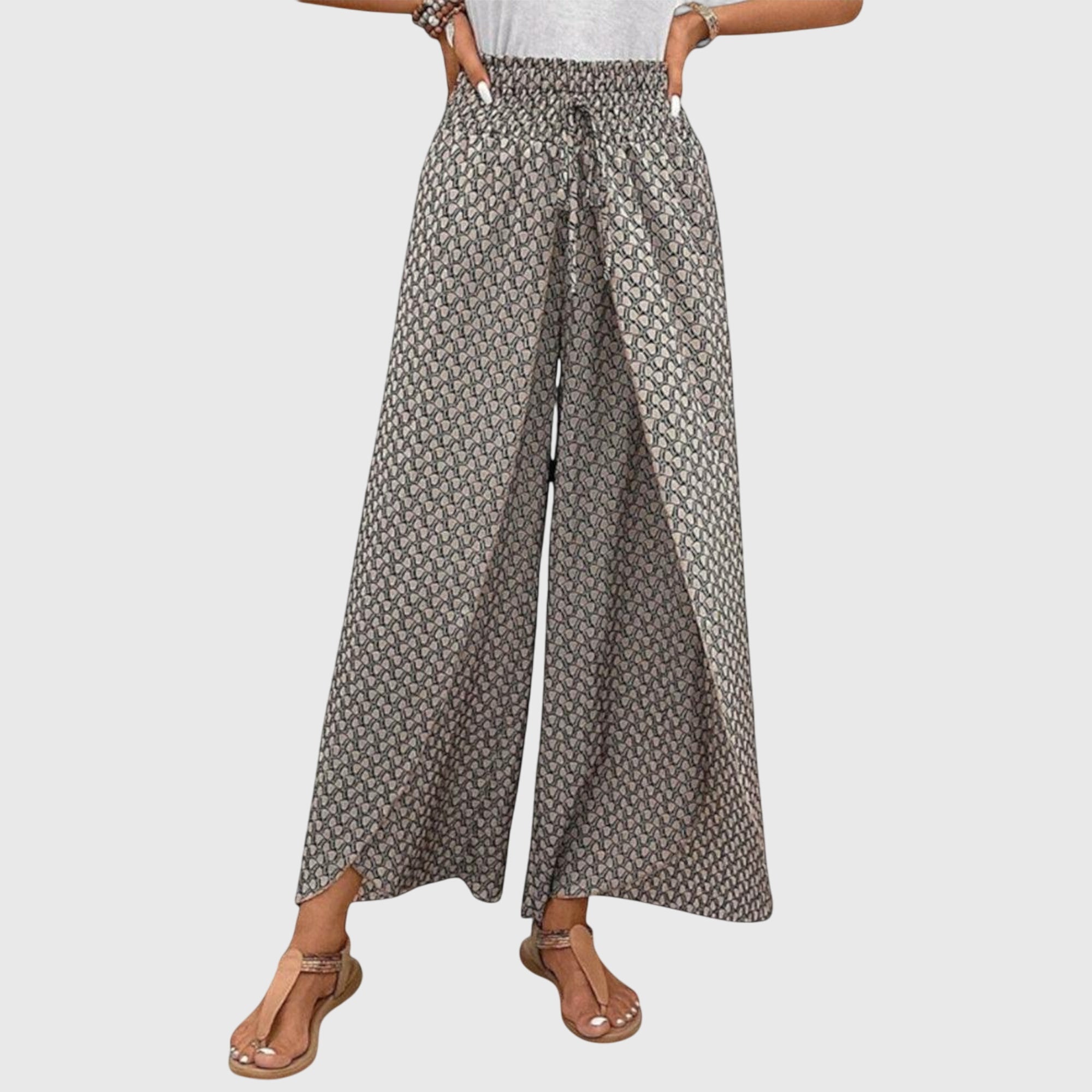 Chiara - Stylish Palazzo Pants - Novela New York
